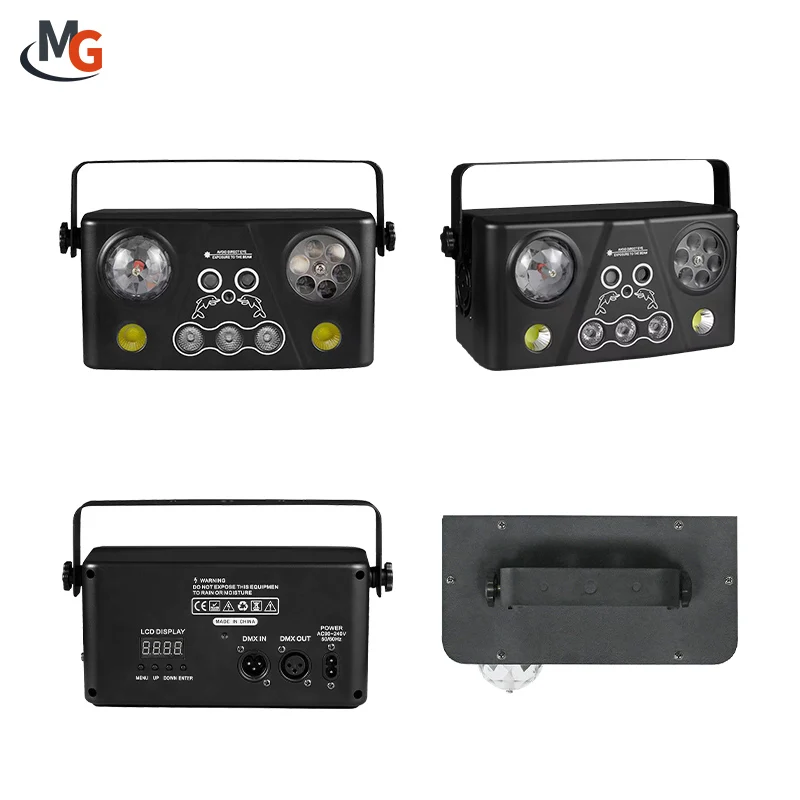 Wholesale 5in1 Magic Ball RGBWA Laser Lights Decoration DJ Disco Light LED Projector Stage Lighting For Nightclub Bar