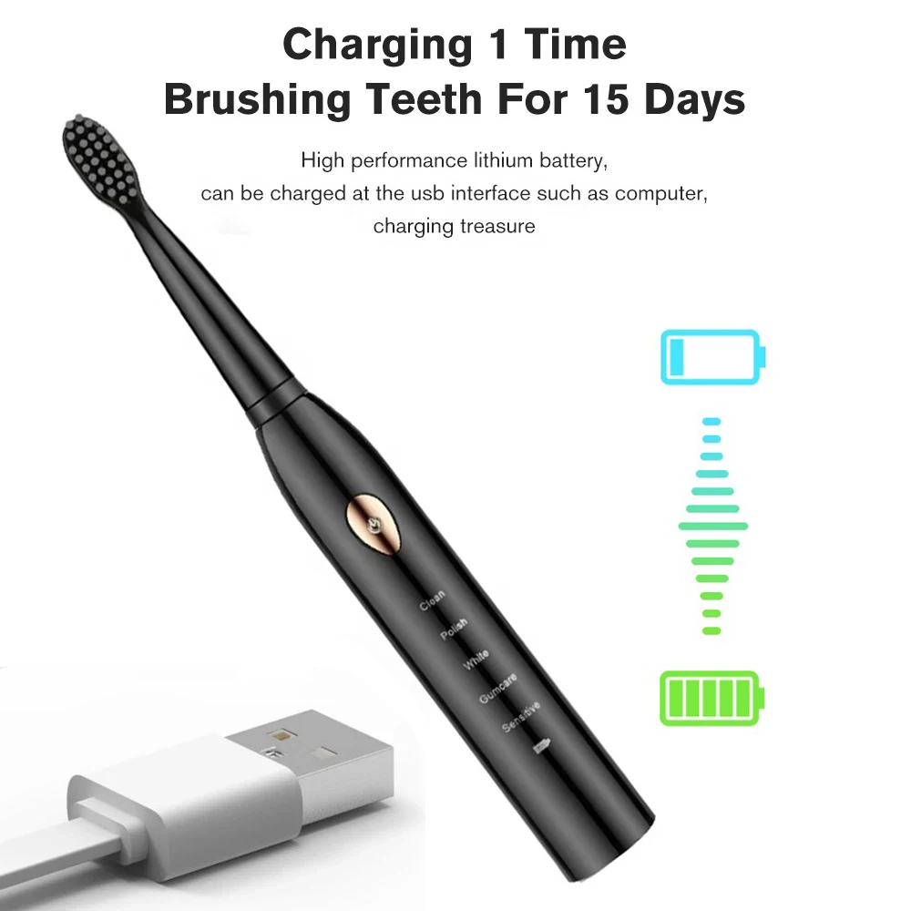 WH-51 sonic electric toothbrush for sale toothbrushes electric With 4 Brush Head