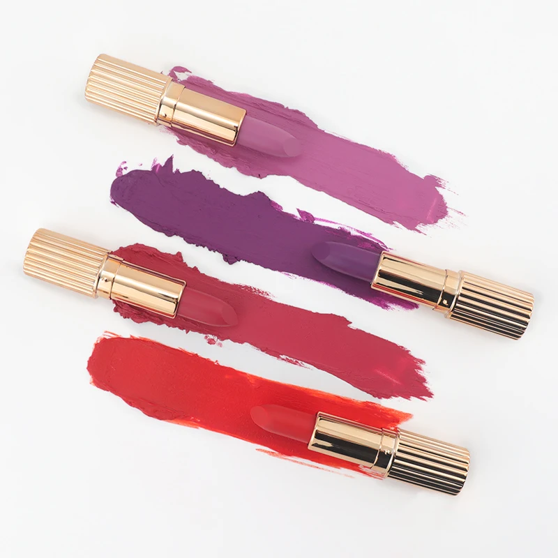 Ochain Wholesale Makeup 24 Color Natural Vegan Own Brand Custom Waterproof Matte Lipstick