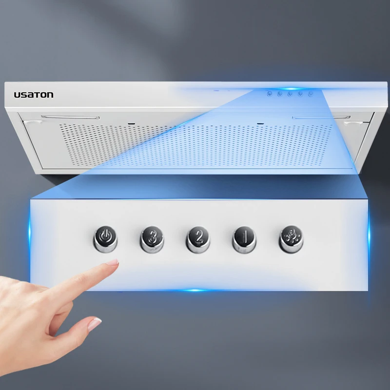 New arrival wall mounted large suction range hood guangdong direct sales good price range hood