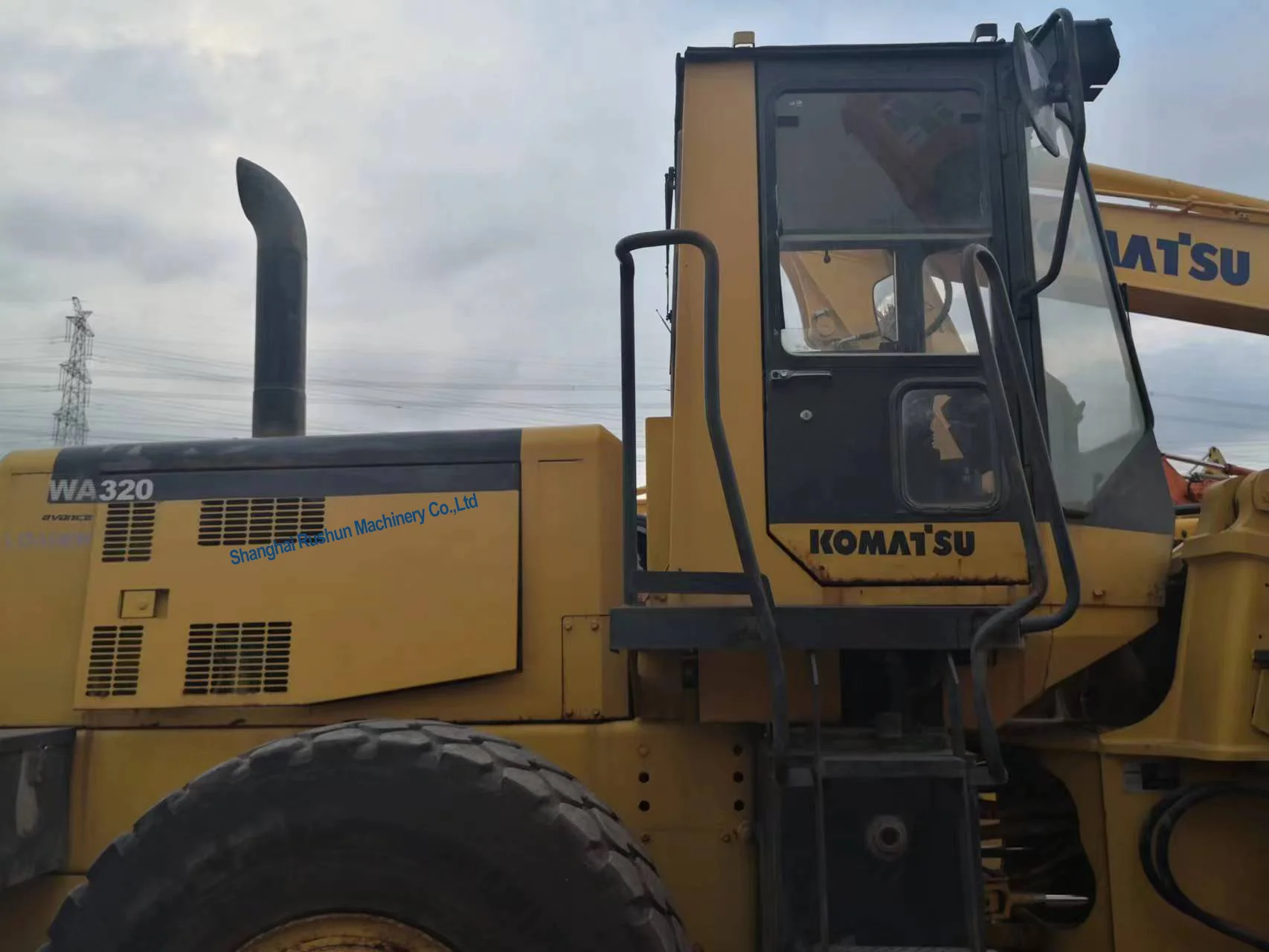 Cheap Price Excellent Condition Wheel Construction Machine Komatsu WA320 Used Loader For Sell