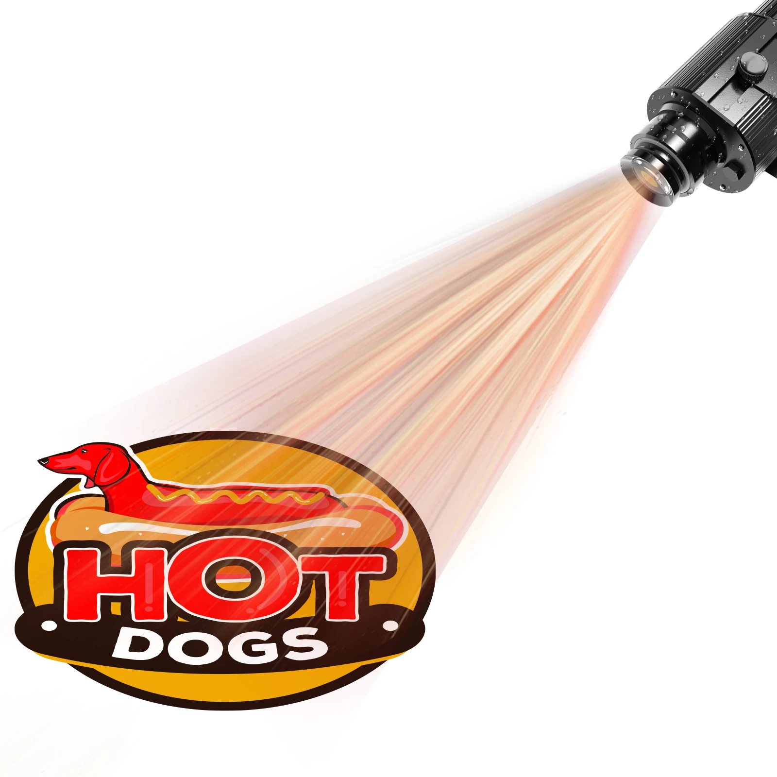 50 watt waterproof rotating adversting gobo light led logo projector