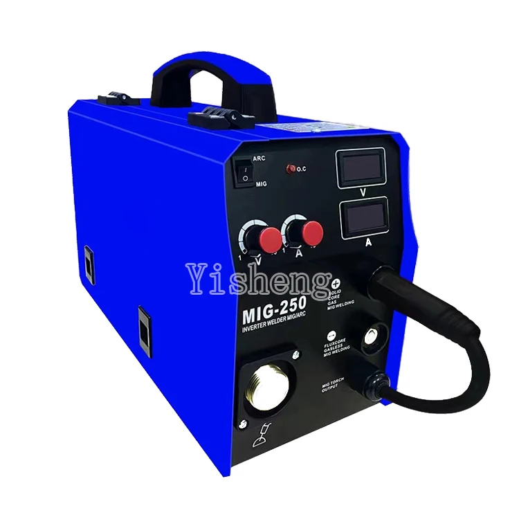 Dual Function Semi Automatic Gas MIG 250 Wire Feed Welder Gas Welding machine