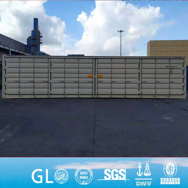 40 футов высотой кубический открытый боковой контейнер