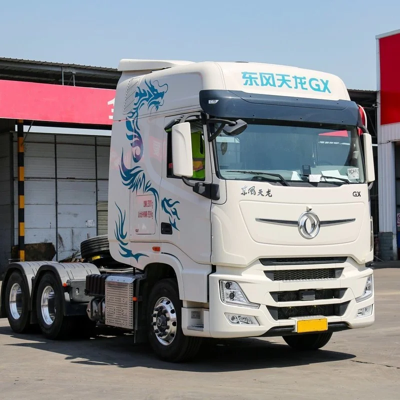 Коммерческий автомобиль Dongfeng Tianlong флагман GX 52Ps большой номер экспорт Китай 4x2 AMT автоматический тягач