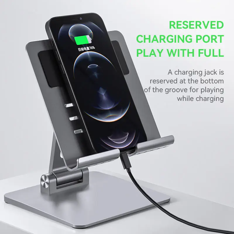 Amazon Basics Multi-Angle Portable Stand for iPad Tablet, E-reader and Phone