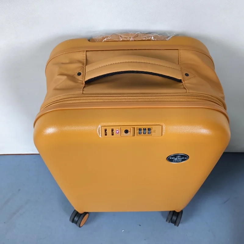 Factory wholesale foreign trade folding trolley luggage portable boarding suitcase luggage 20/24/28 inch trolley