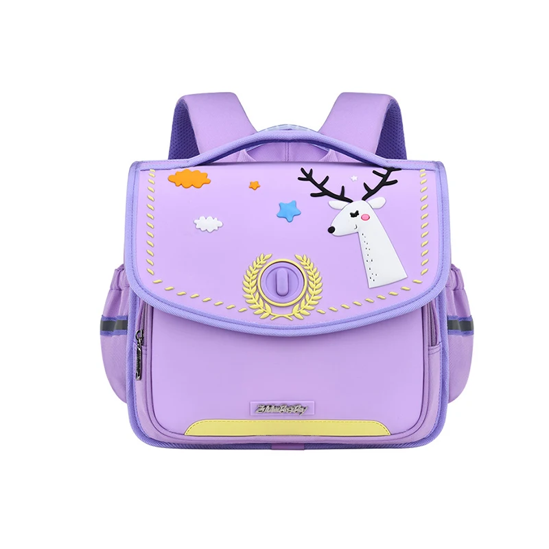 Factory Lemon Yellow school bag with water bottle set