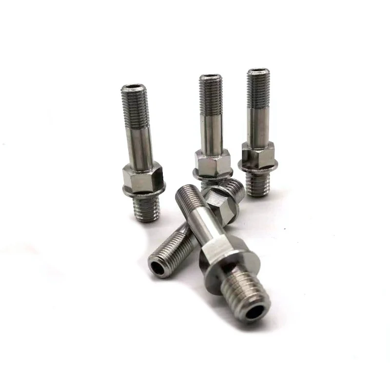 High Quality titanium alloy 12point flange all metal Metal Insert Lock Nuts for Bicycle Motorcycle Car