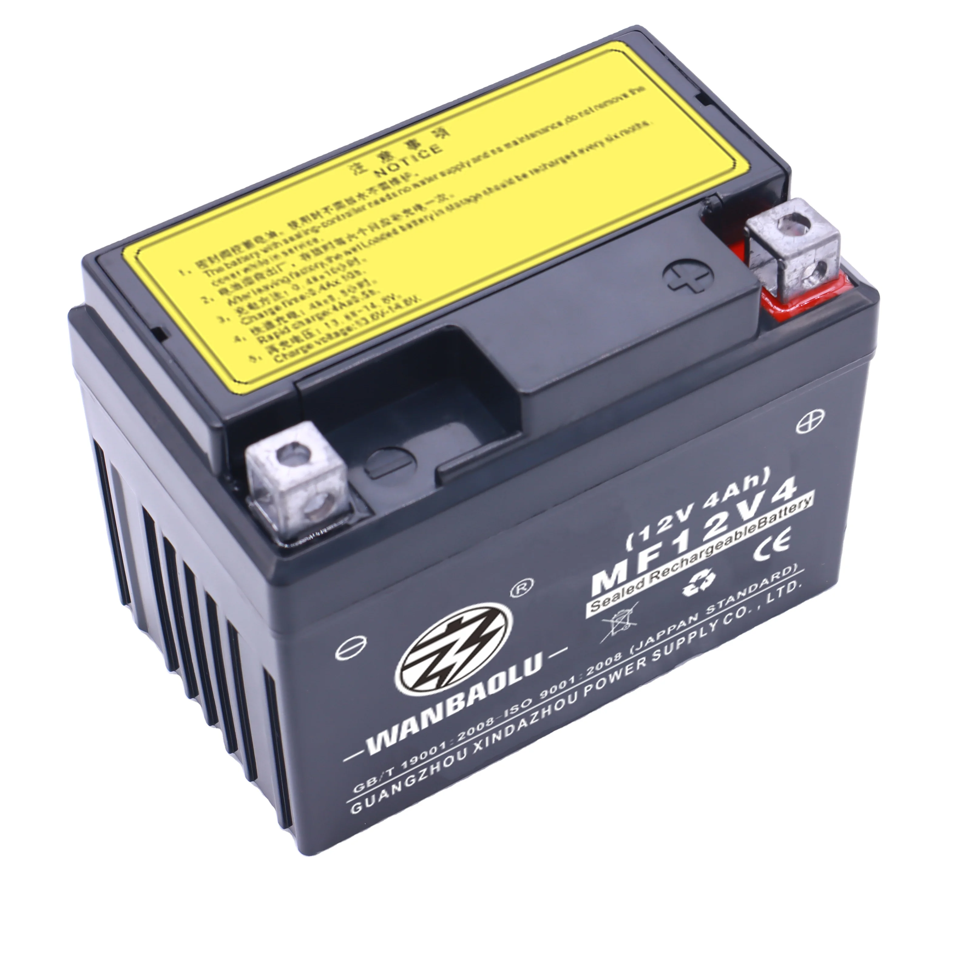 Оптовая продажа запчасти для мотоциклов YB4L-B YB4L-A 12N4-3B YTX4L-BS