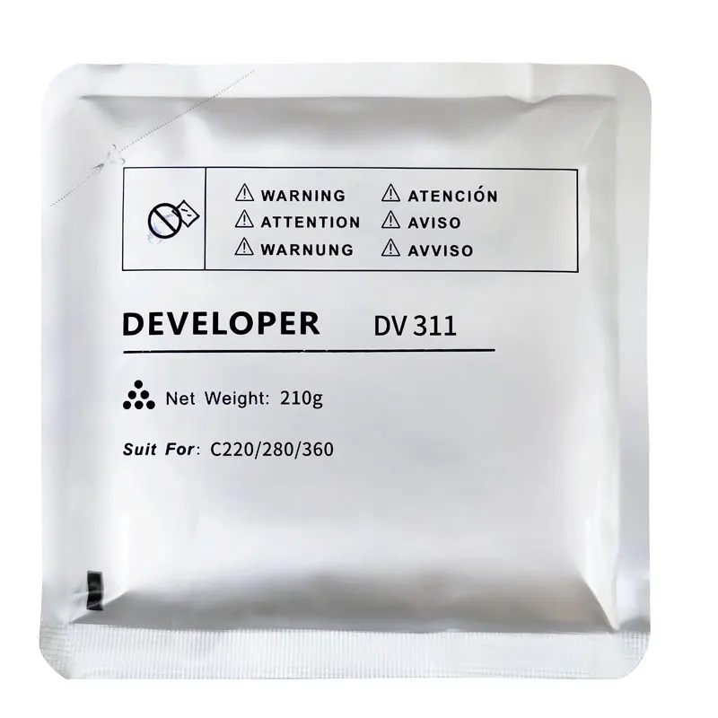 Popular high quality Compatible toner DV311 280  360 203 452 C220 Copier Color Developer for Konica Minolta Bizhub