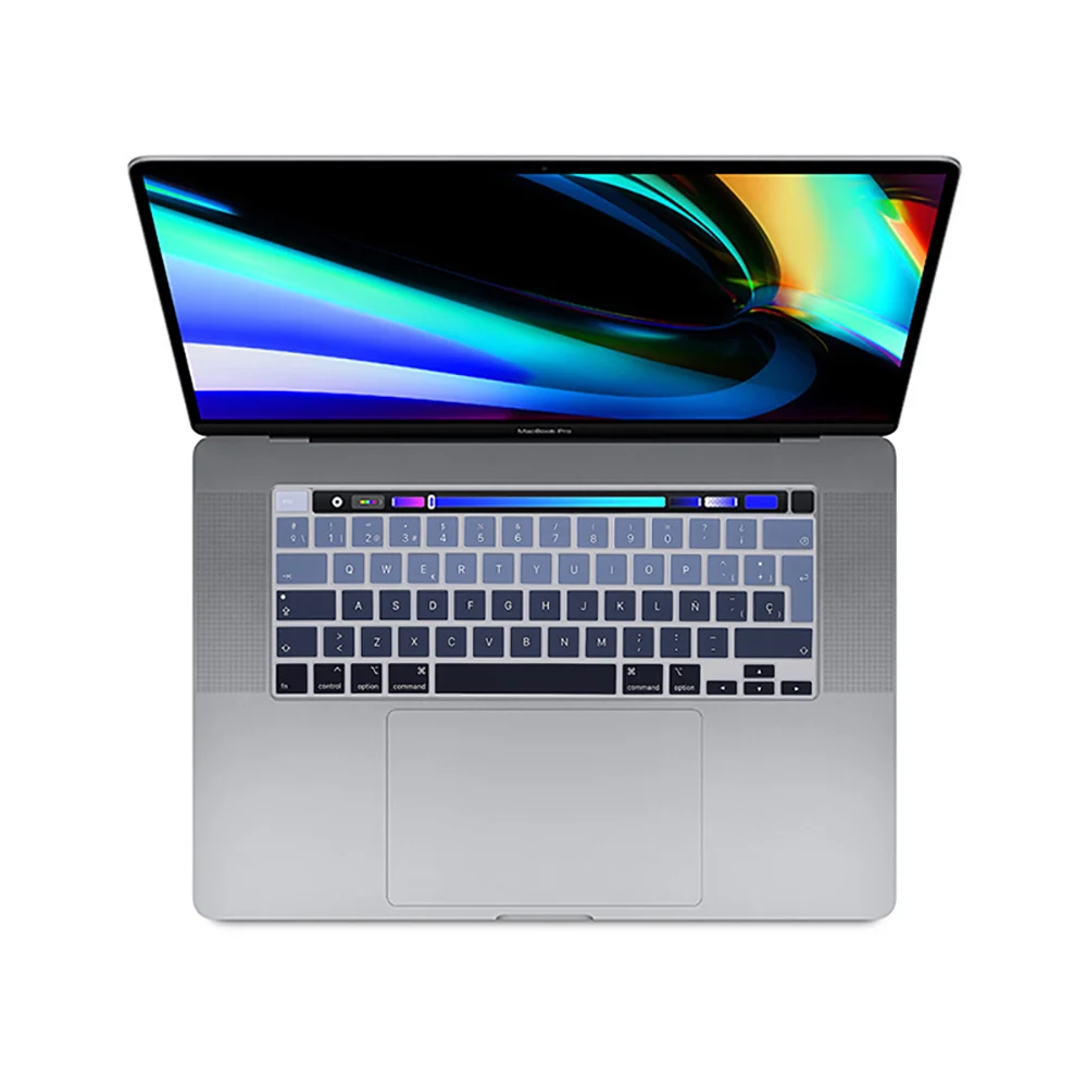 Чехол для клавиатуры ноутбука macbook Pro13 2020 защитная пленка новинка Pro16 A2141 Pro13.3 A2289 A2251 силиконовый чехол с испанской