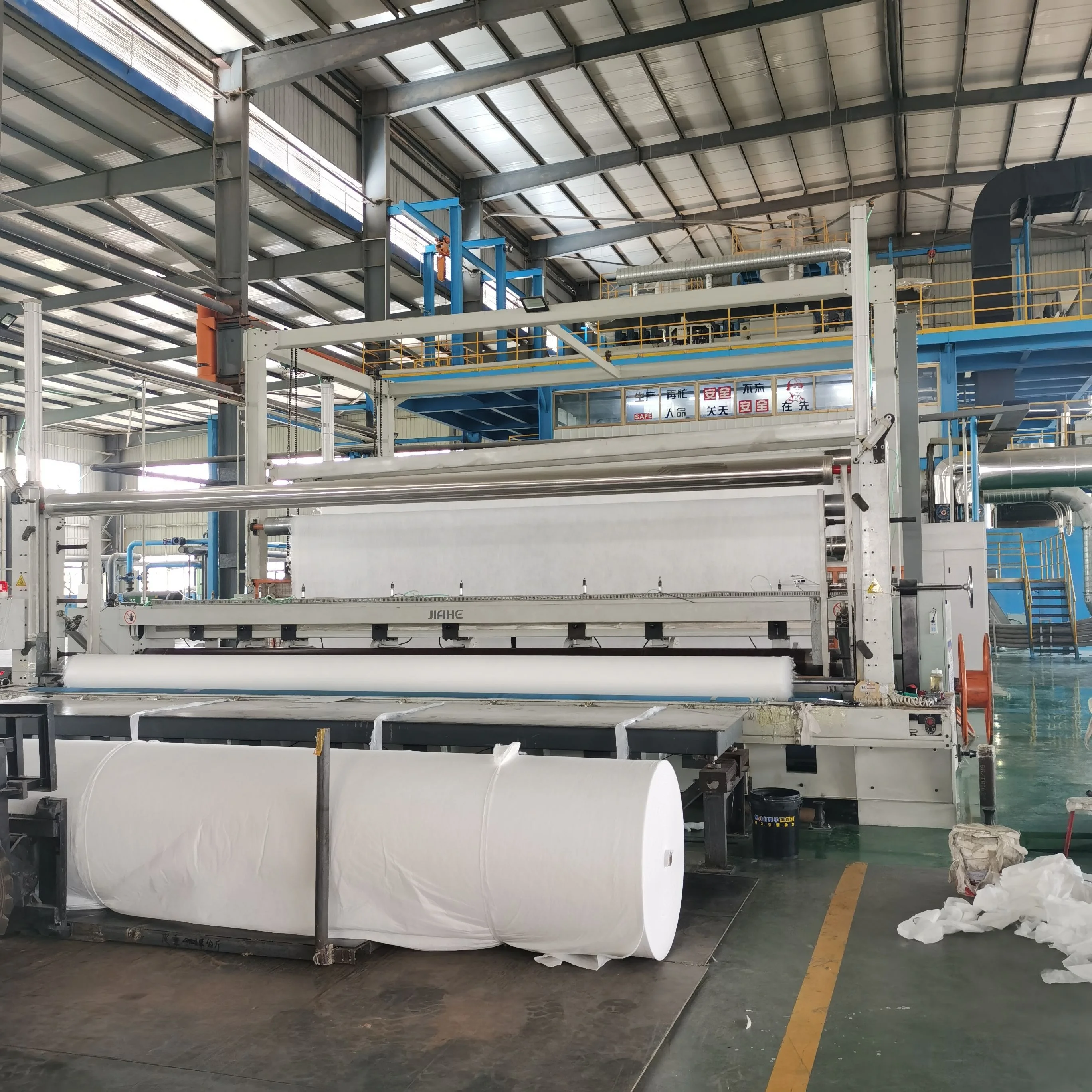 Top Quality Factory Direct Sale Geotextile  Non Woven Fabric outside and HDPE geomembrane inside for landfill