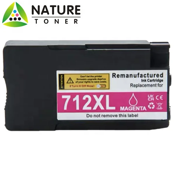 Совместимый картридж 3ED67A 3ED68A 3ED69A 3ED70A 3ED71A 712XL для HP DesignJet T650 T630 T250 T230 T210 студийный стальной