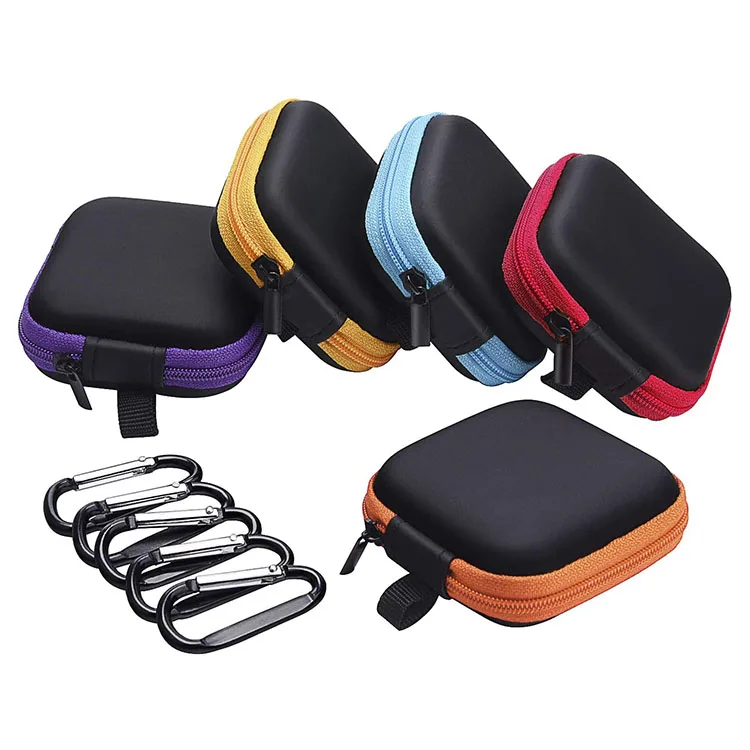 
Shockproof Blackeva Storage Bag Carbon Fiber Earphone Case Silicone Soft Protective Earphone Case for Airpods Pro case 