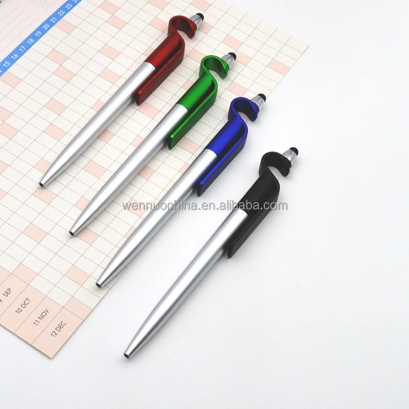 soft touch screen hand writing stylus pen and phone holder for iPhone android