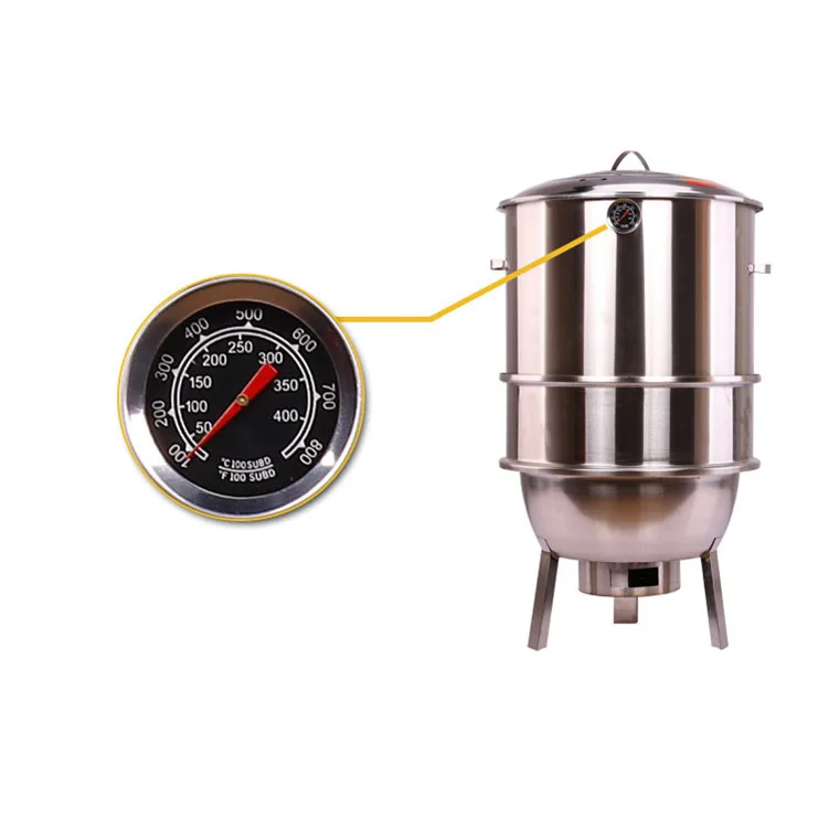 Stainless steel barbecue oven household commercial barbecue barrel