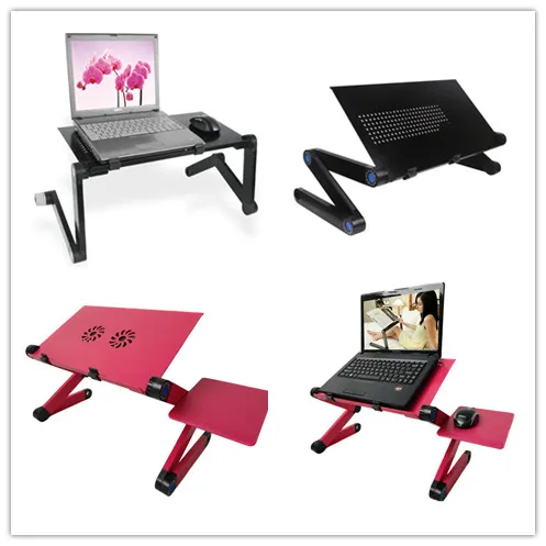 Design Adjustable Laptop Stand Notebook Table 2019 Office Furniture Office Desks Home Furniture Hot Selling New for Bed Folding