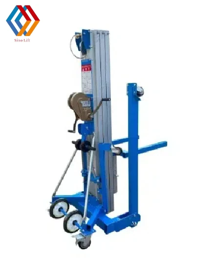 GTWY Series Hot Sales 5M Manual Aluminum Lift with Hand Operated Lift