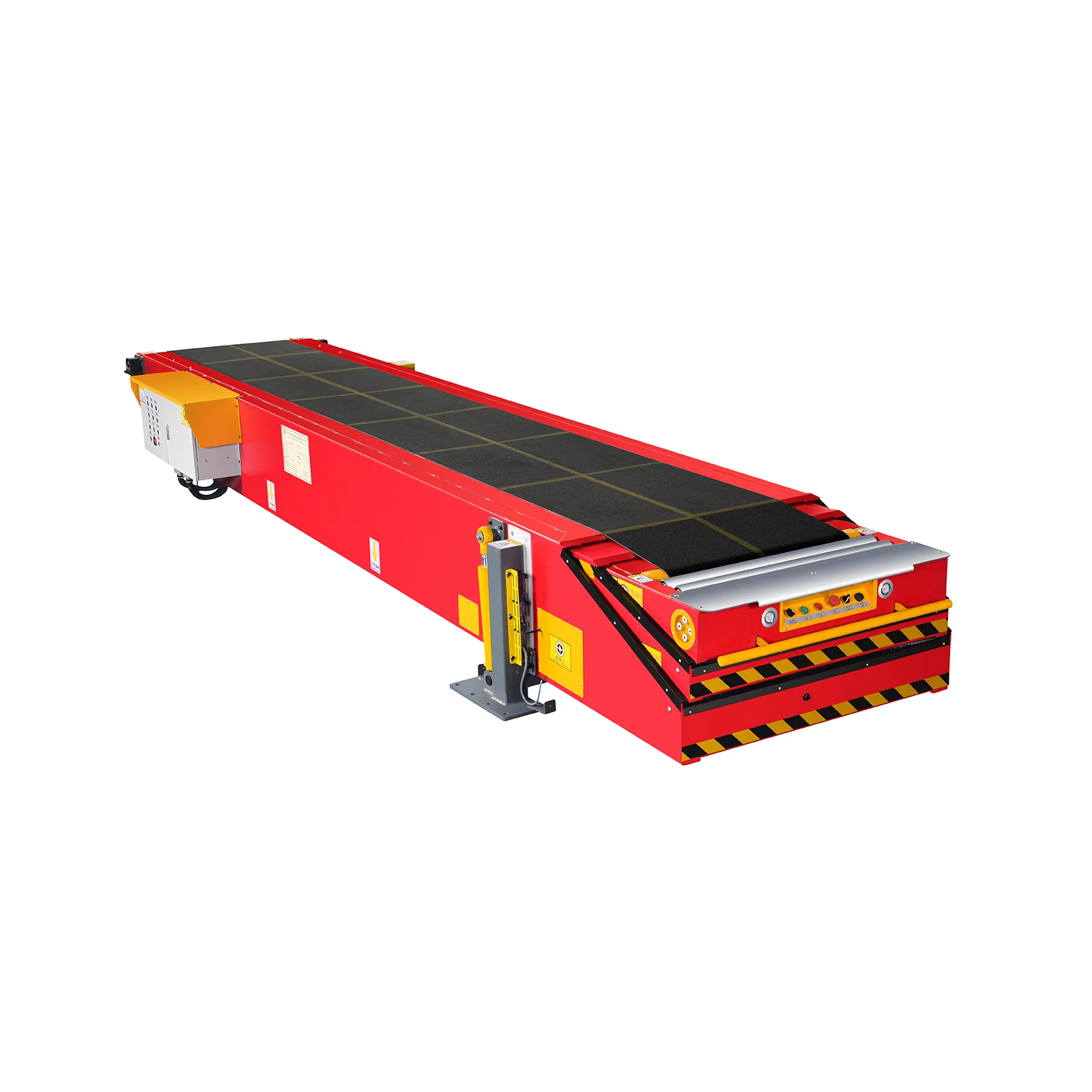 Portable truck loading conveyor telescopic conveyor