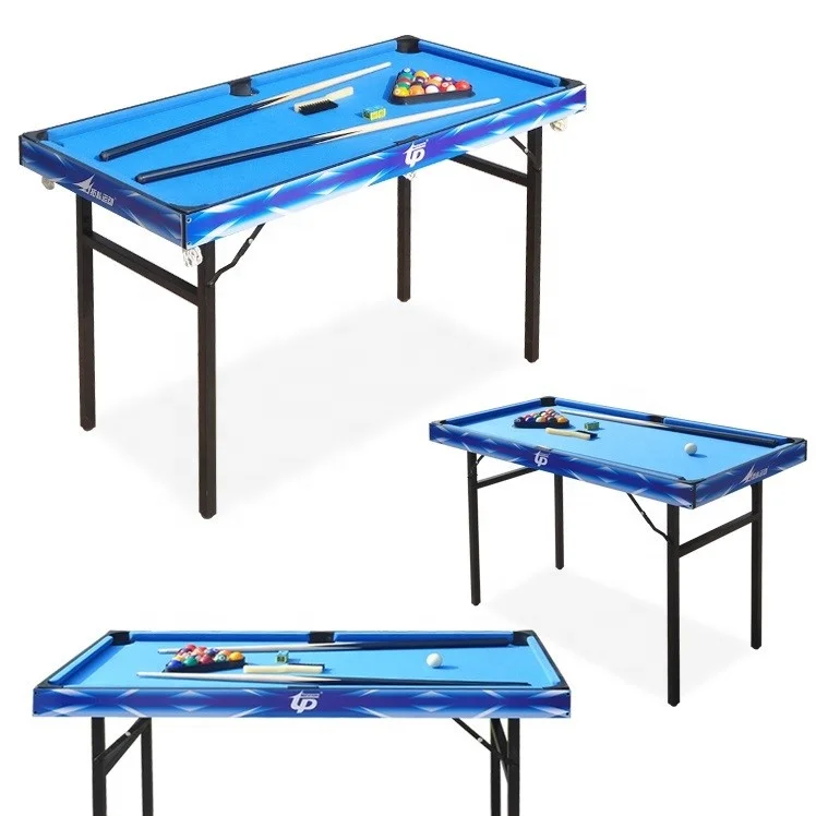  48 inch закрытый складной бассейн для игрового стола 4ft на бильярдные столы с покрытием из шиферного нет необходимости в сборе доступно обновление того чтобы быть мульти-функциональный стол