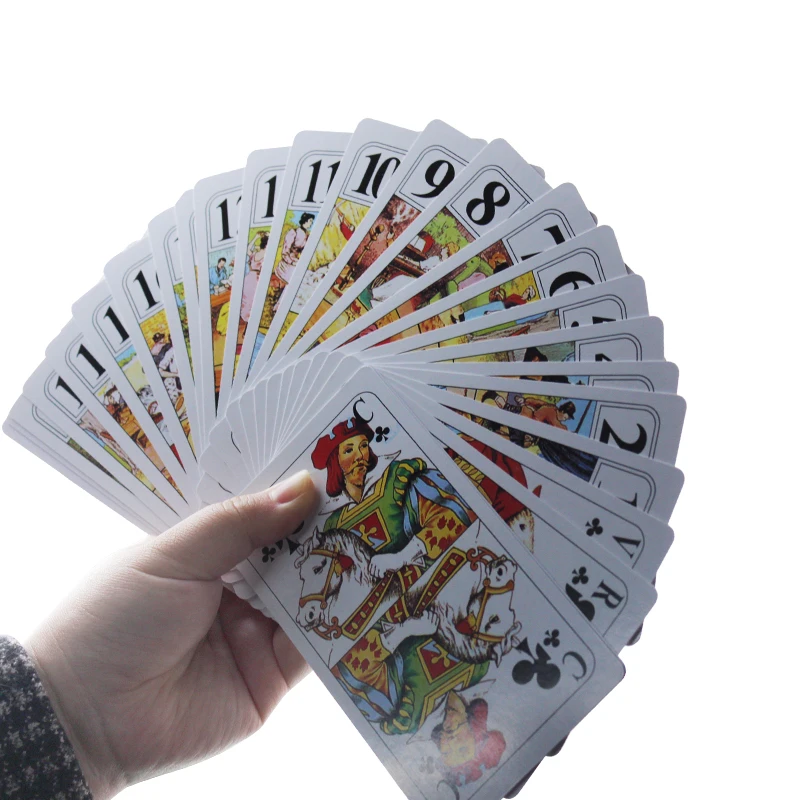 Hot Selling Custom Game Oracle Tarot Playing Cards Wholesale Custom Printing Poker Deck Jeux De Carte Cartes Big Tarot Cards