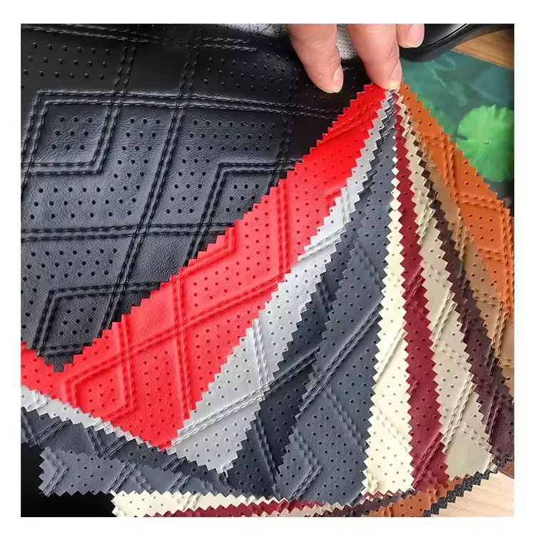 Popular New Designs PVC Pu Synthetic Vinyl Leather for Sofa / Upholstery / Furniture / Decoration