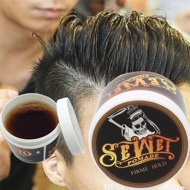 Natural Organic Strong Hold Hair Pomade Men And Women Styling Hair Wax