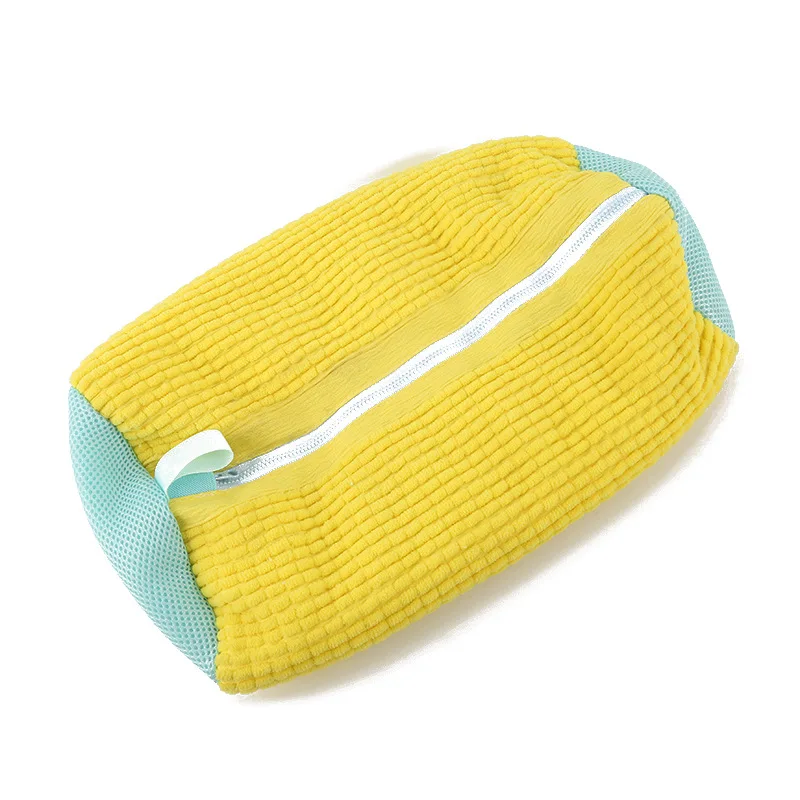 High Quality Durable Lazy protection Shoes Laundry Bag Chenille Wash for Sneaker