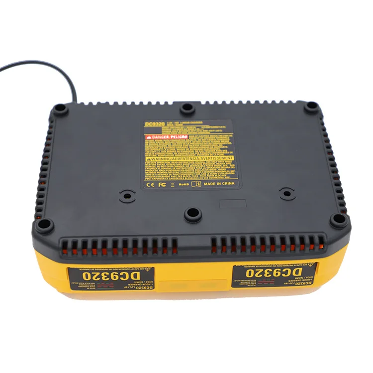 DC9320 dual-port Charger for DeWALT Power Tools 7.2V-18V ni-cr-ni-mh lithium battery