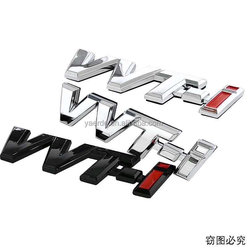 For Toyota Corolla Vios VVTI car logo wholesale emblems famous car logos and funny Custom Made Car Emblems