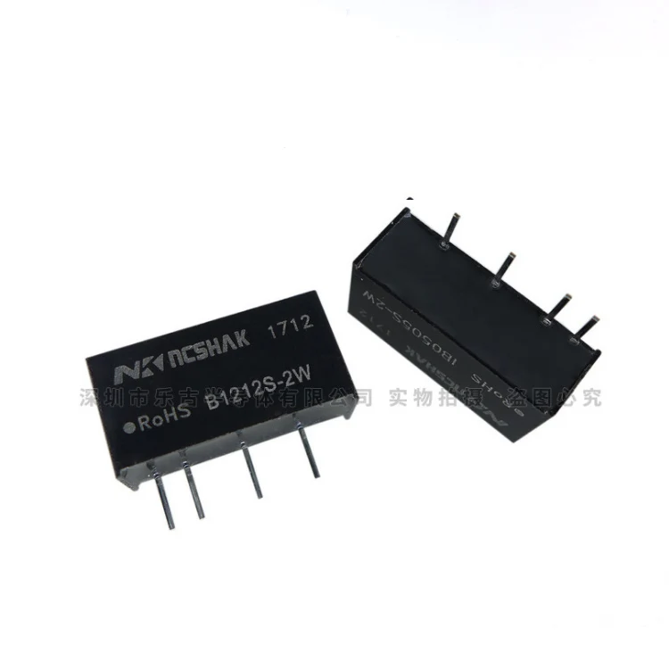 Новый оригинальный B1212S 2W 12V, модуль источника питания с 4 Pin B1212S-2W изолированный преобразователь модуль