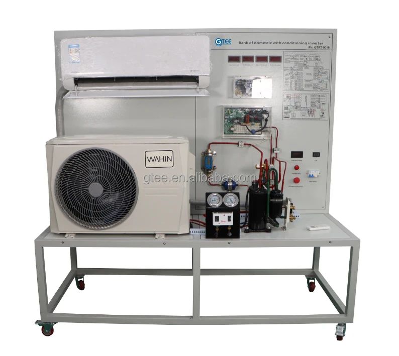 Domestic Inverter Air-Conditioning Trainer Variable Frequency Air Conditioning Training Equipment