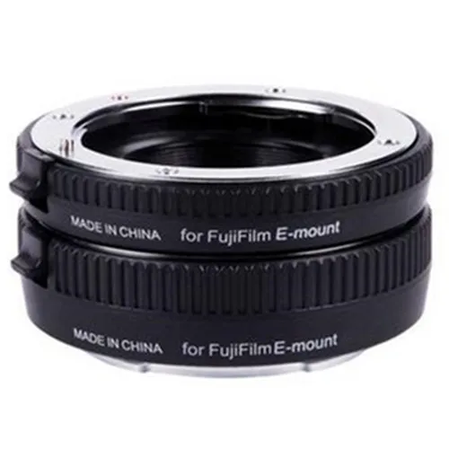 For FUJI DSLR Camera  lens accessory aluminium AF Auto focus extension tube macro photography