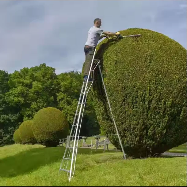 Aluminium Tripod Orchard Ladder Havest Agriculture Use Garden