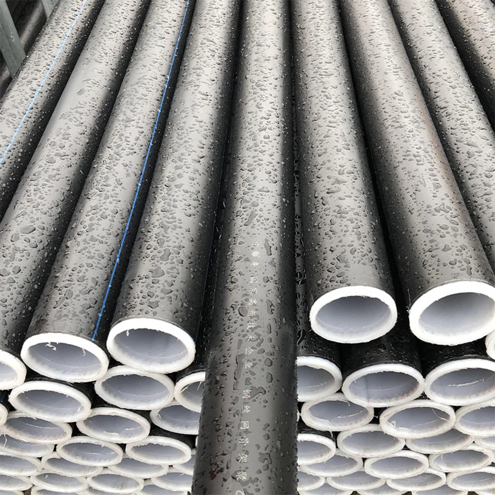 Customized Steel Wire Pe Pipe Pe80/100 HDPE Pressure Pipe For Water Supply
