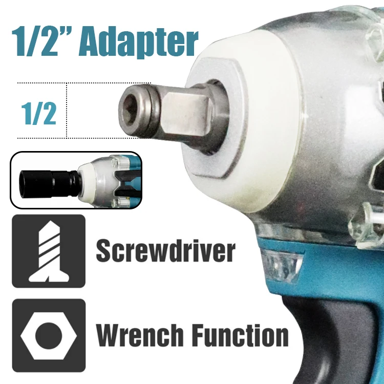 best selling 20V Industry Brushless High Torque 520N.m Electric adjustable torque Impact Wrench