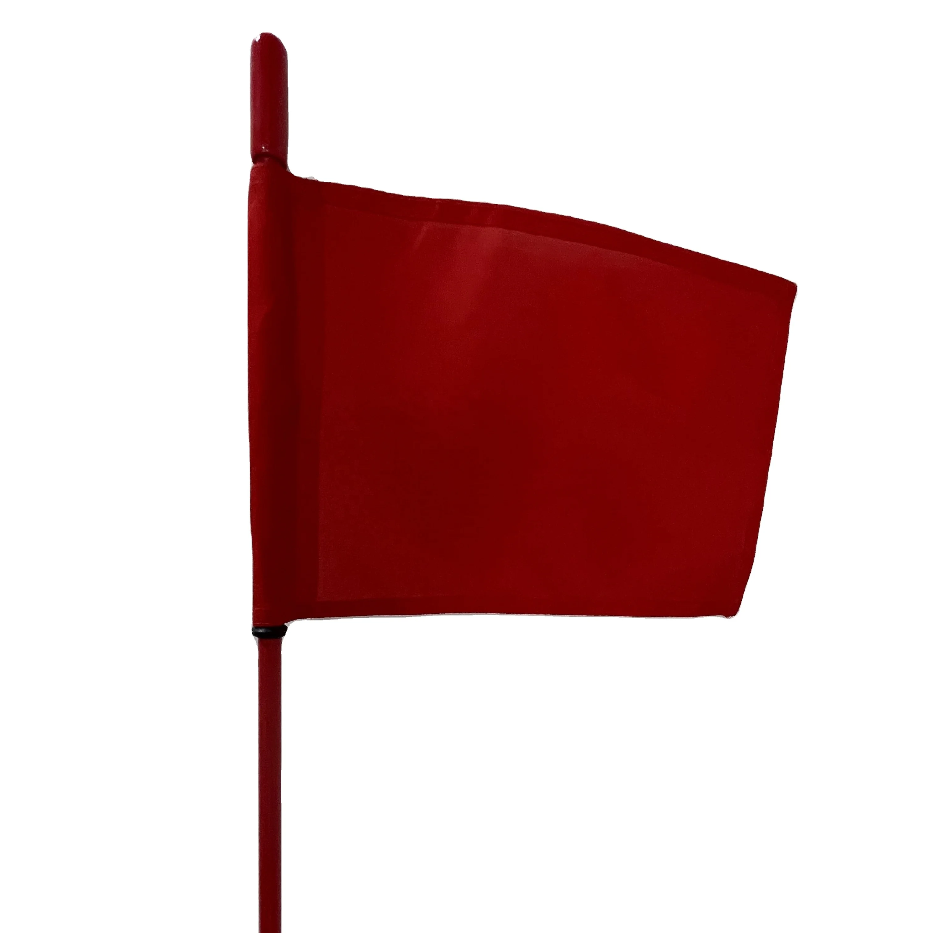 customized color fiberglass flag pole with mental connector