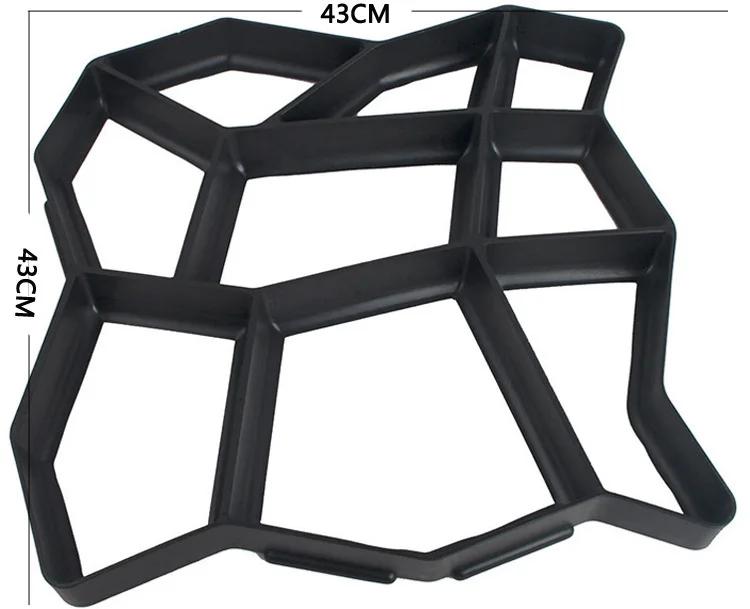 Paving Brick Decorative Plastic Mold,Garden Pathway Plastic Mold For Paving Stones,Patio Concrete Stepping Stone Road Paving