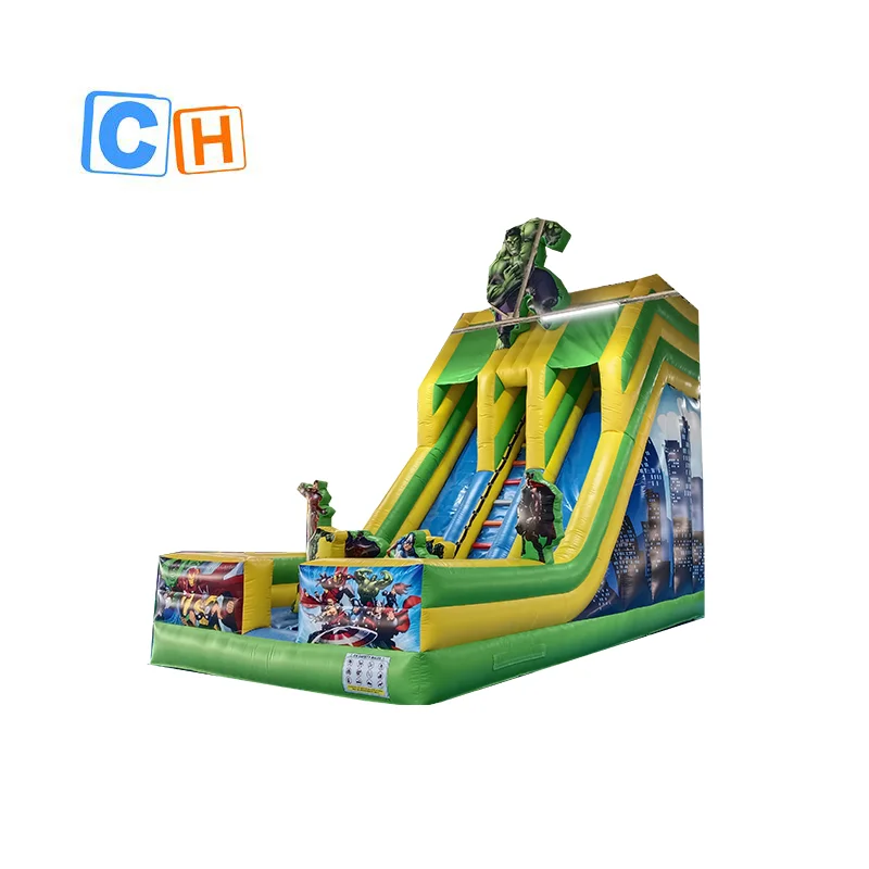 Factory Direct Inflatable Slide Children Slide Obstacles Castle Outdoor Playground Equipment Inflatable Bouncing Slide