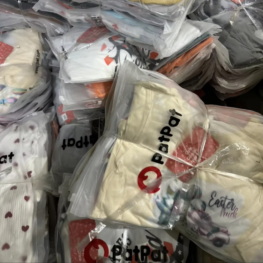 2024 Hot Selling Factory Direct Sales Apparel Stock Patpats Kids mix styles Bale Brand new