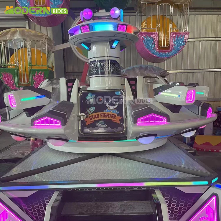 2024 hot kids amusement park rides family theme park equipment swing outdoor indoor playground star tours ride for sale