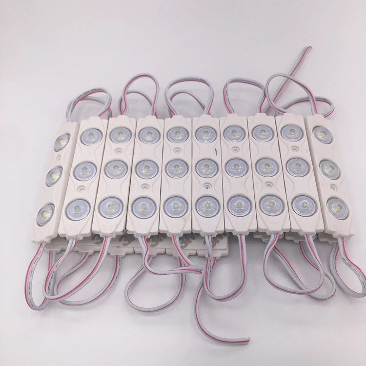 8218 3 LED DC 12V Modulo with Lens for Letter Sign Board Channel Lighting 1.5W 2835 LED Module