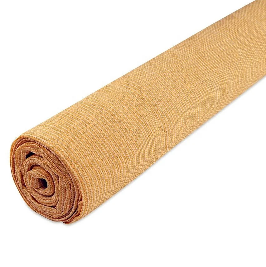 agricultural beige shade netting HDPE shade net