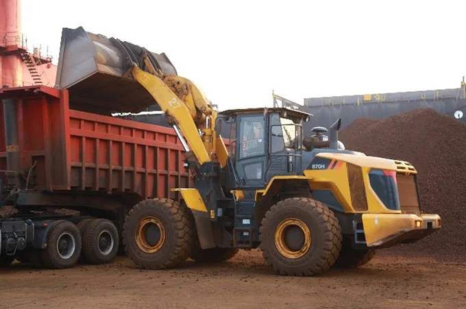 870H погрузчик для продажи с рабочим весом 22 8 тонн