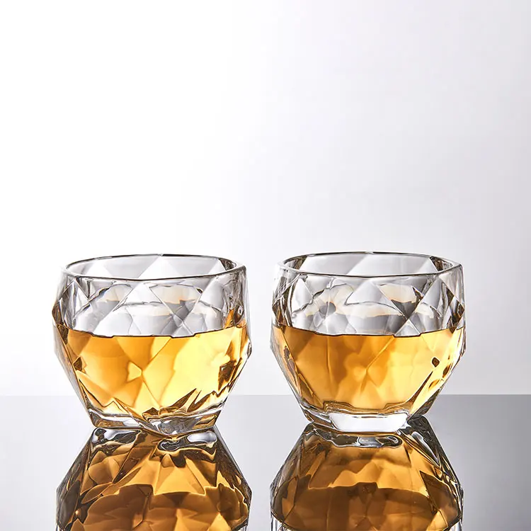 
10.6oz/300ml Tableware Diamond Crystal Whiskey Glass/Tumbler for Hotel and Restaurant 