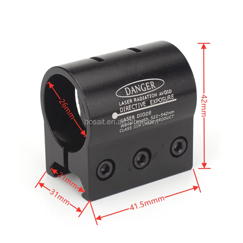 Tactical Green Laser Sight with 20mm Mount and Battery Scope Laser
