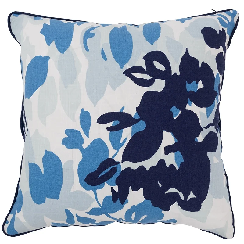 custom design Home Decor Hot stamped soft comfortable cotton Gold Foil Sofa Waist Throw Cushion Cover Pillow Case