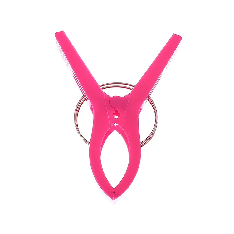 4-Piece Clothing Rack Clip Beach Towel Clip Is Suitable For Oversized Swimming Pool Chairs And Blanket Clips