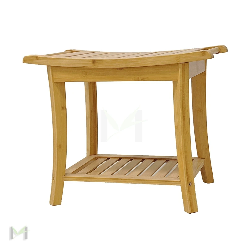 Бамбуковая скамейка для душа спа стул бритья С нескользящими ножками ванной гостиной